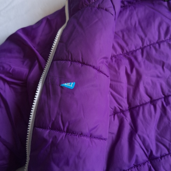 North Face Girls Purple Lightweight Insulated Jacket, XL/ 18 - Picture 10 of 14